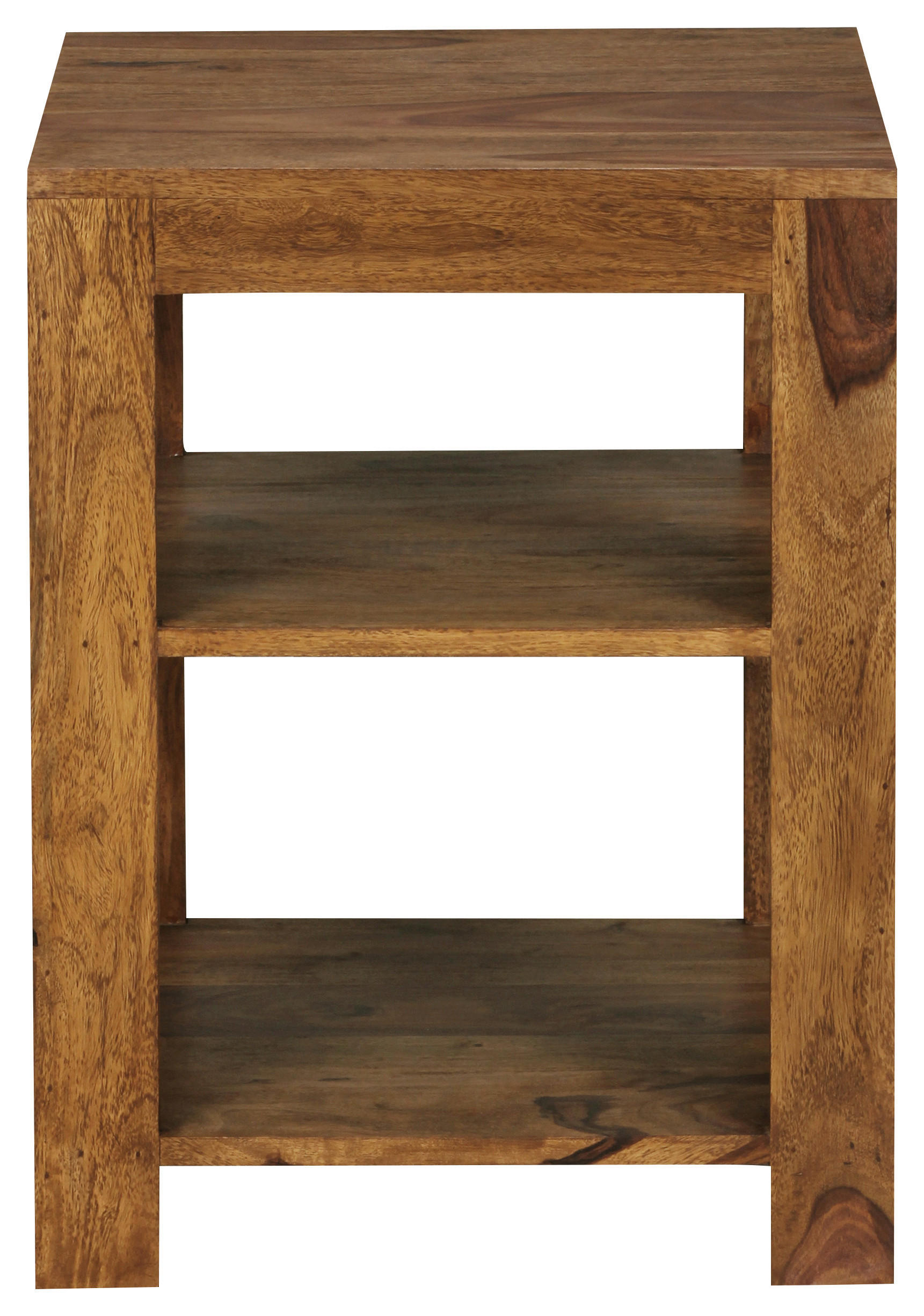 REGAL Sheesham massiv Sheeshamfarben  - Sheeshamfarben, MODERN, Holz (44/60/44cm) - MID.YOU