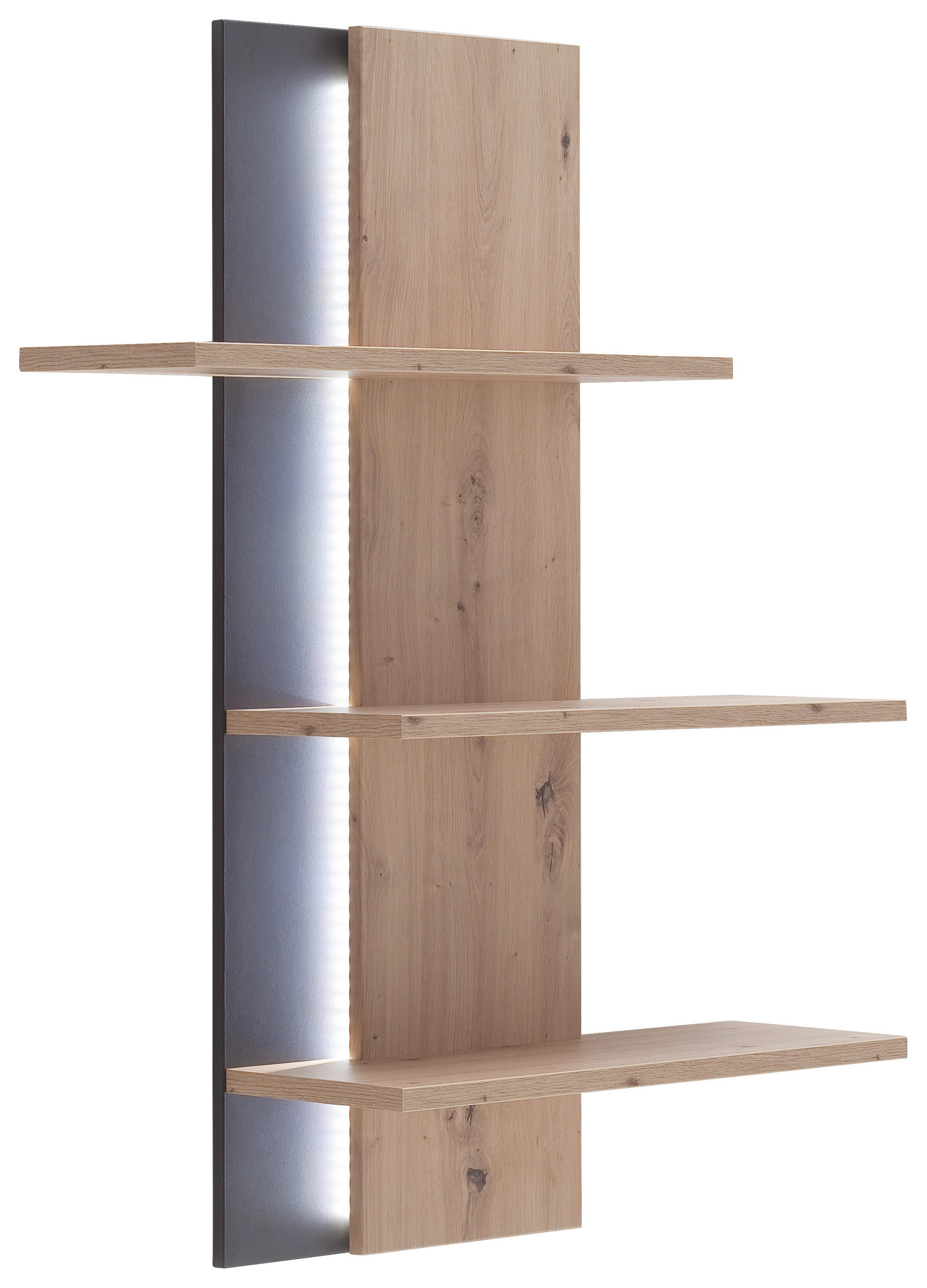WANDREGAL Eichefarben  - Eichefarben, Design, Holzwerkstoff (95/118/25cm) - MID.YOU