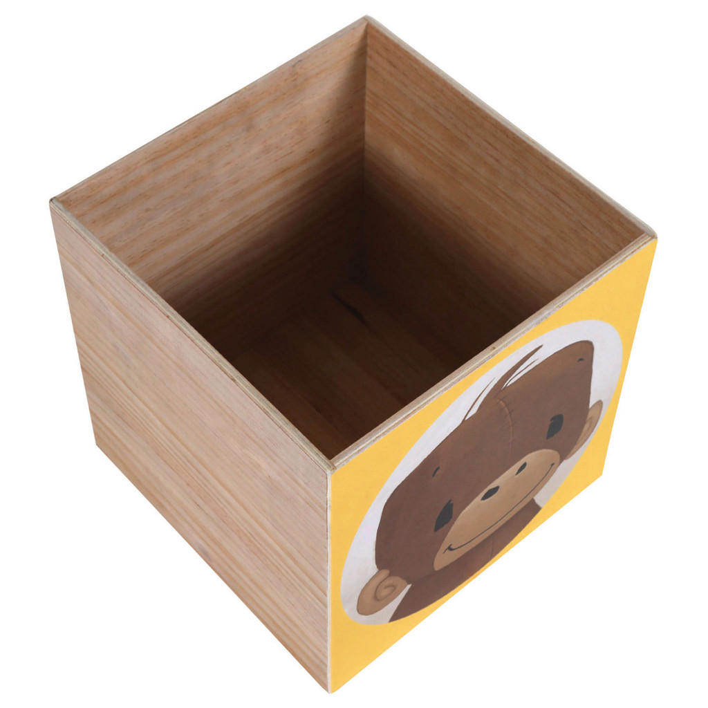 Thumbnail - Xxxl BOX Anouk, Gelb, Holz, Tanne, Schichtholz, 30x30x29 cm, Ordnen & Aufbewahren, Aufbewahrungsboxen