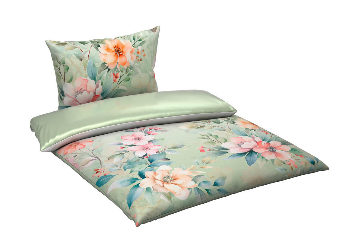 POSTELJINA S DVA LICA  FLOW  - zelena, Konvencionalno, tekstil (200/200cm) - Esposa