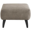 HOCKER in Holz, Textil Graubraun  - Graubraun/Schwarz, Modern, Holz/Textil (66/44/66cm) - MID.YOU