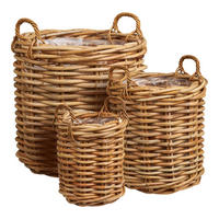 KORBSET - Klar/Naturfarben, Basics, Holz/Kunststoff