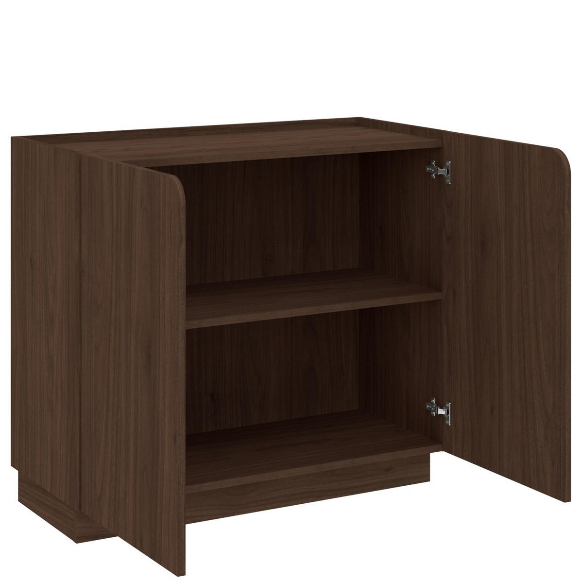 KOMMODE , 90/85,5/40 cm,  - Walnussfarben, Design, Holzwerkstoff (90/85,5/40cm) - MID.YOU