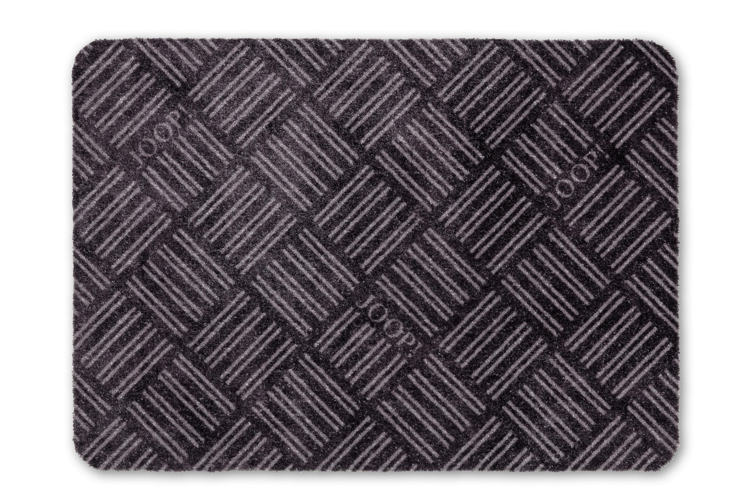 FUSSMATTE - Anthrazit, Design, Kunststoff (50/70cm) - Joop!