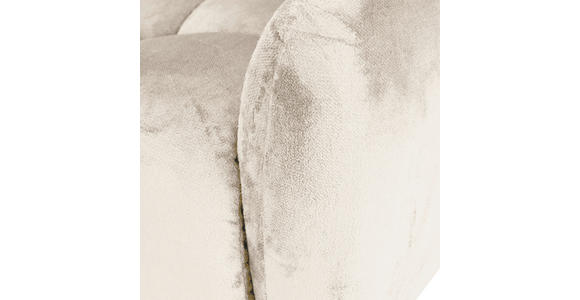 ECKSOFA Beige Flachgewebe  - Beige/Schwarz, MODERN, Kunststoff/Textil (275/235cm) - Landscape