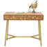 SCHREIBTISCH - Goldfarben/Akaziefarben, LIFESTYLE, Holz/Holzwerkstoff (90/76/55cm) - Landscape SCHREIBTISCH - Goldfarben/Akaziefarben, LIFESTYLE, Holz/Holzwerkstoff (90/76/55cm) - Landscape