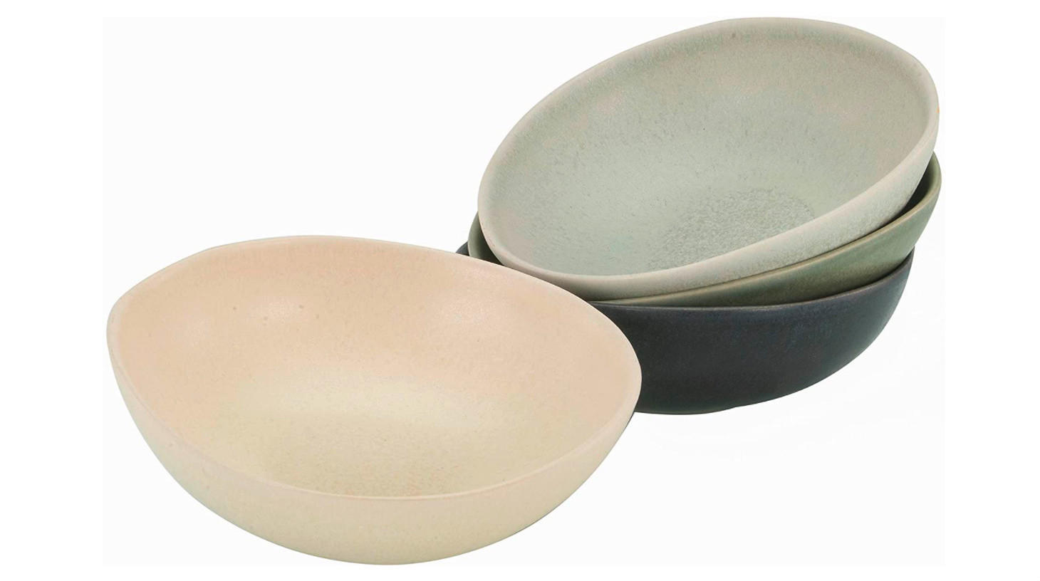MÜSLISCHALENSET  - Multicolor, Basics, Keramik (20,5/16,5/5,2cm) - Creatable