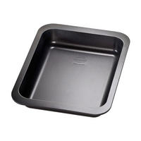 AUFLAUFFORM   - Schwarz, Basics, Metall (28/22cm) - Dr.Oetker