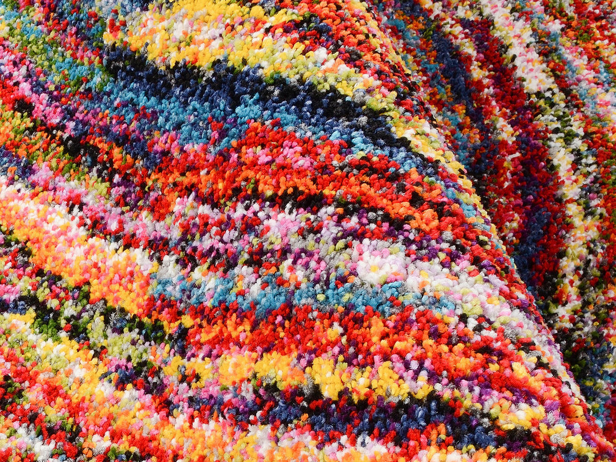 TKANÝ KOBEREC, 140/200 cm, vícebarevná - vícebarevná, Trend, textil (140/200cm) - Novel