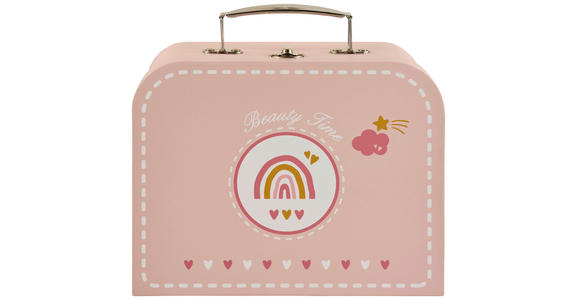 SPIELKOFFER - Multicolor/Rosa, Basics, Holz/Papier (22/9/20,5cm) - My Baby Lou