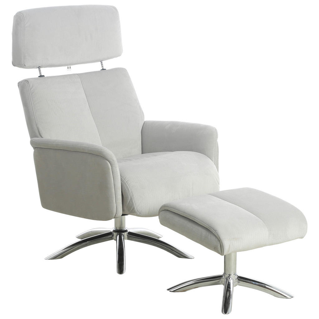 Thumbnail - P & B Relaxsesselset, Grau, Textil, 72x103.5x88 cm, Relaxfunktion, Wohnzimmer, Sessel, Relaxsessel