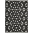 OUTDOORTEPPICH 160/230 cm Naturalle Schwarz  - Schwarz, Design, Textil (160/230cm) - Novel