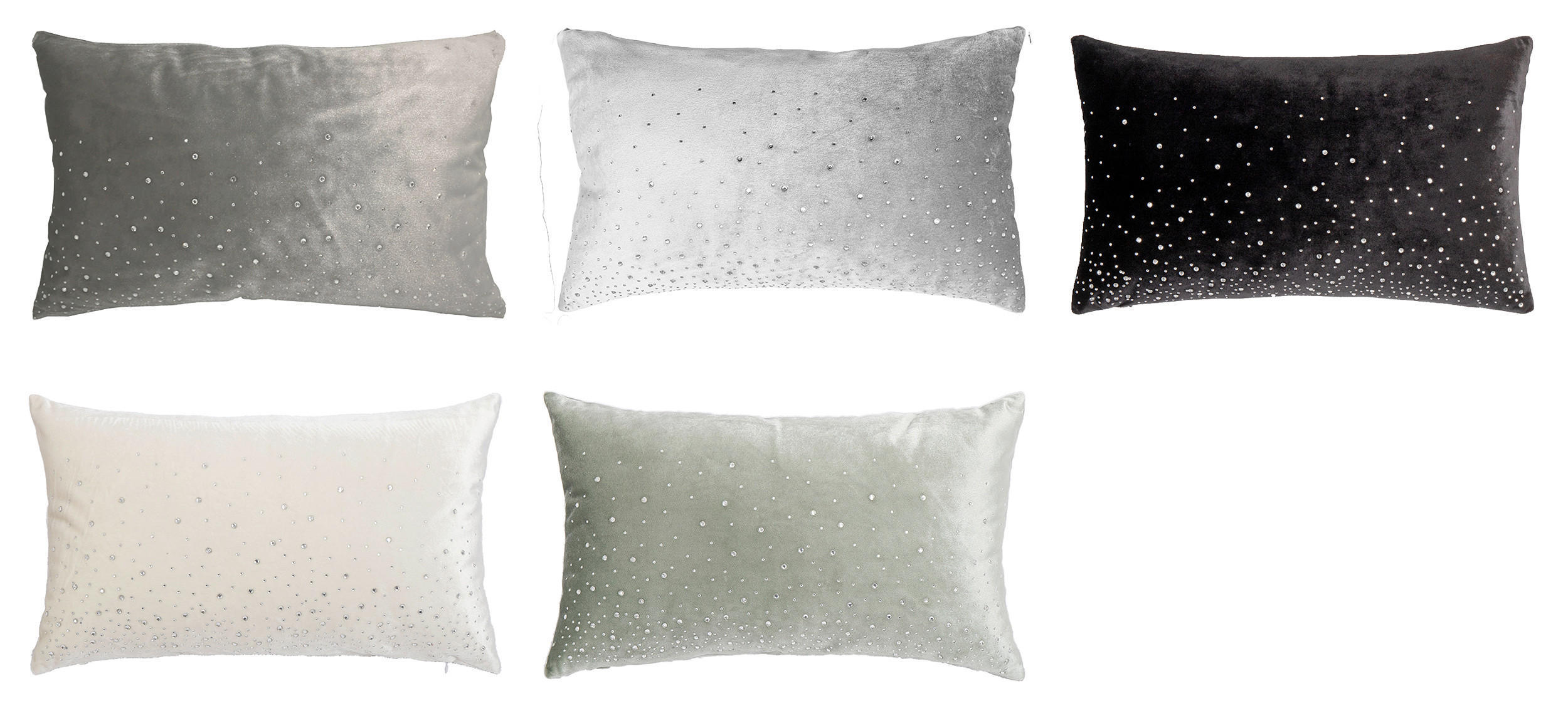 ZIERKISSEN   30/50 cm   - Dunkelgrau/Beige, LIFESTYLE, Textil (30/50cm) - X-Mas
