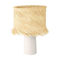 TISCHLEUCHTE Paisano 30/51,5 cm   - Beige/Naturfarben, Natur, Naturmaterialien/Keramik (30/51,5cm) - Eglo