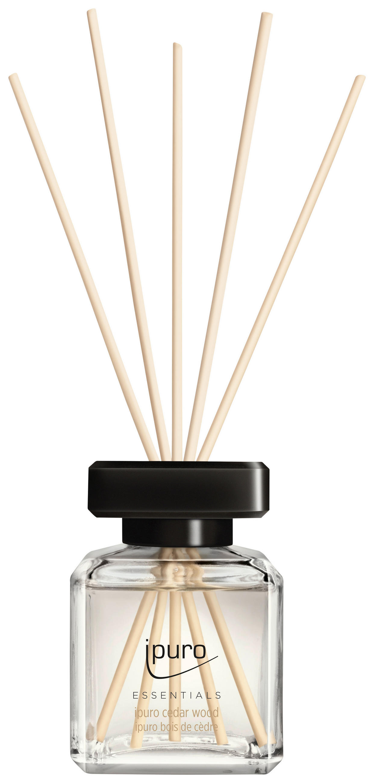 DIFUZOR DE AROME  lemn de cedru  - Basics, sticlă (100ml) - Ipuro