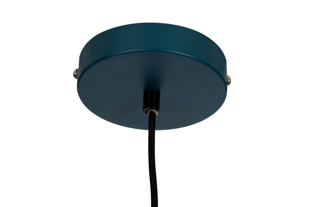 HÄNGELEUCHTE 6,5/120 cm   - Blau, Design, Metall (6,5/120cm) - Collet's Monde