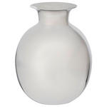 VASE 13.50 cm  - Nickelfarben, Basics, Metall (11/13,5cm) - Ambia Home