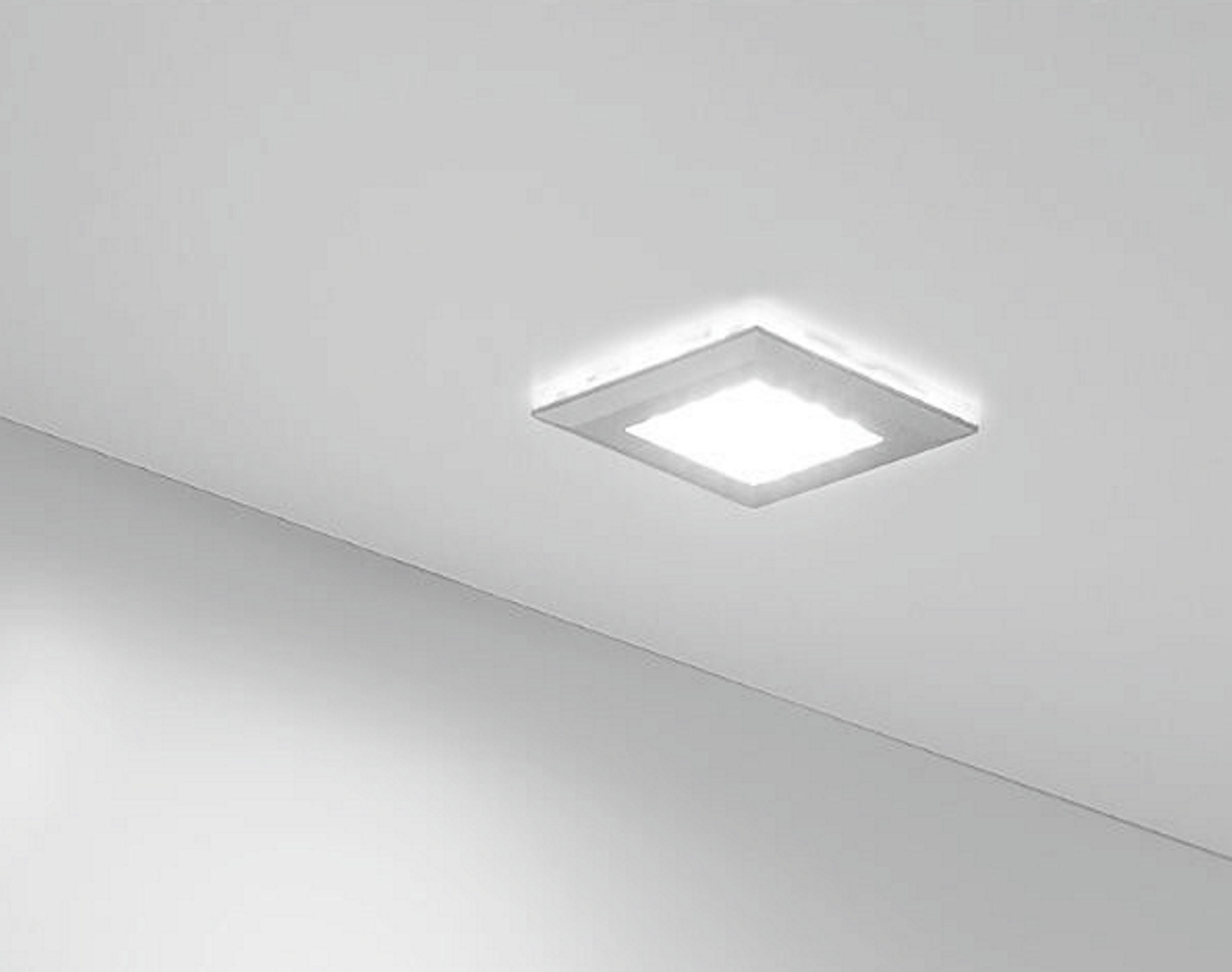 EINLEGEBODENBELEUCHTUNGS-SET - Alufarben, MODERN, Kunststoff (5,2/1,1/5,2cm) - Livetastic