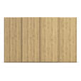 SCHWEBETÜRENSCHRANK 360/223/68 cm 4-türig Eichefarben  - Eichefarben, Design, Holz/Holzwerkstoff (360/223/68cm) - Novel