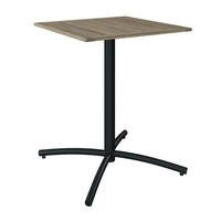 BALKONTISCH 60/60/74 cm  - Anthrazit/Akaziefarben, KONVENTIONELL, Holz/Metall (60/60/74cm) - Ambia Garden