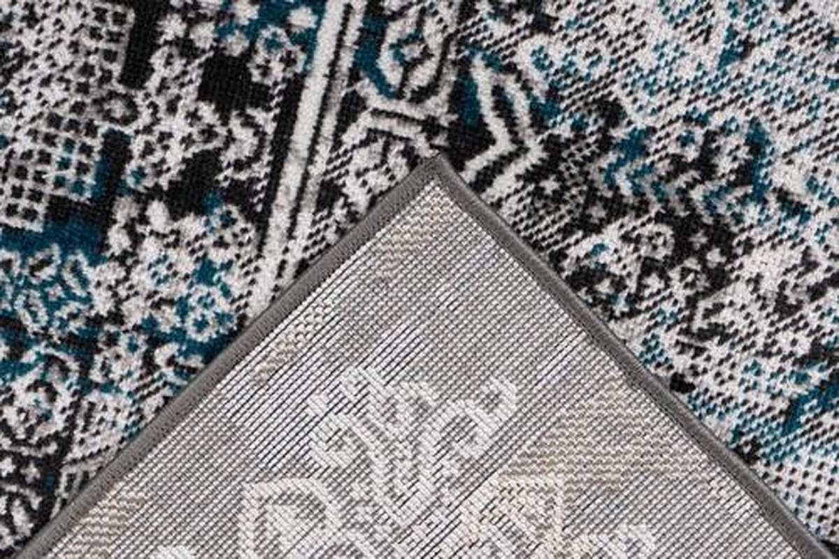 VINTAGE KOBEREC, 120/170 cm, modrá - modrá, Trend, textil (120/170cm)