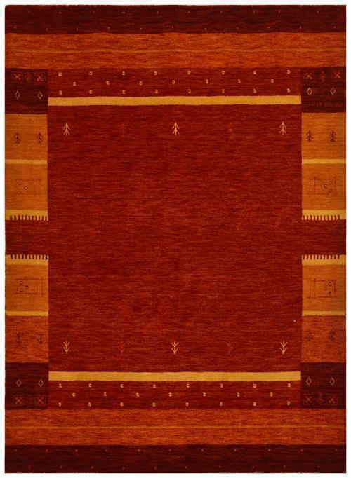 CAZARIS Orientteppich rechteckig 80x200 cm Rot