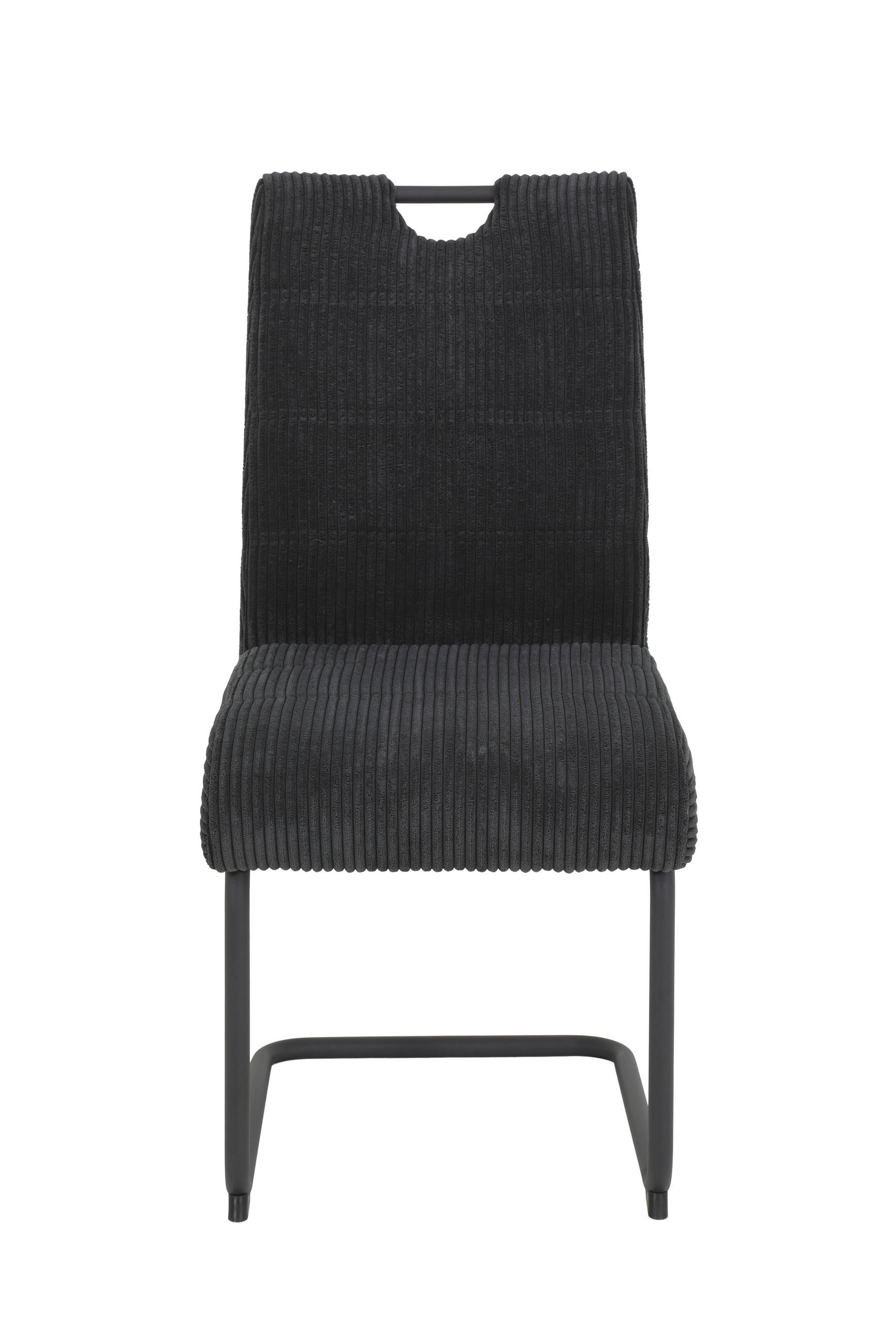 SCHWINGSTUHL-SET 2 Stück  in Stahl Cord  - Anthrazit, MODERN, Textil/Metall (47/99/63cm) - MID.YOU
