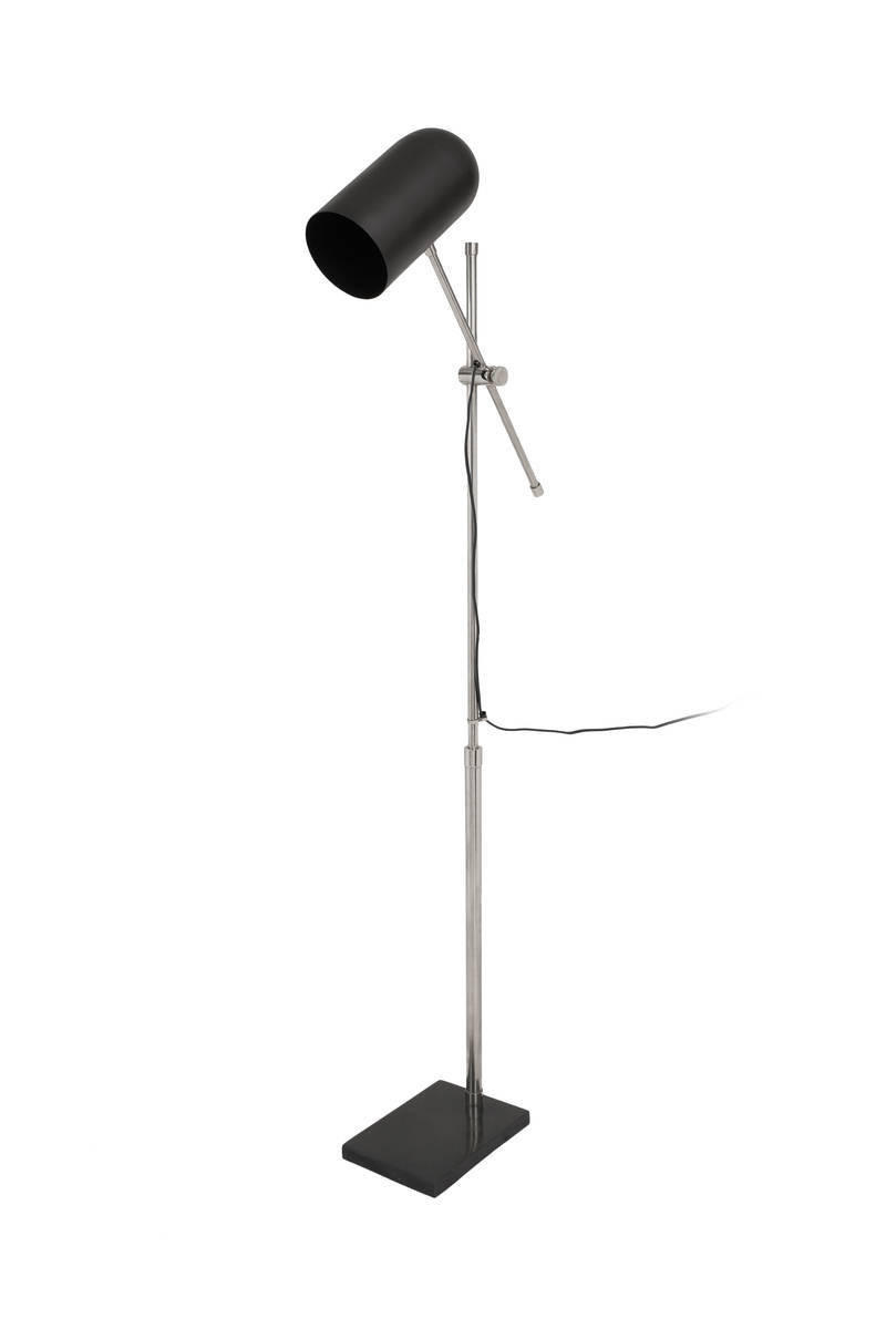 STOJACÍ LAMPA, 58/138/18 cm  - černá/barvy stříbra, Trend, kov/plast (58/138/18cm)