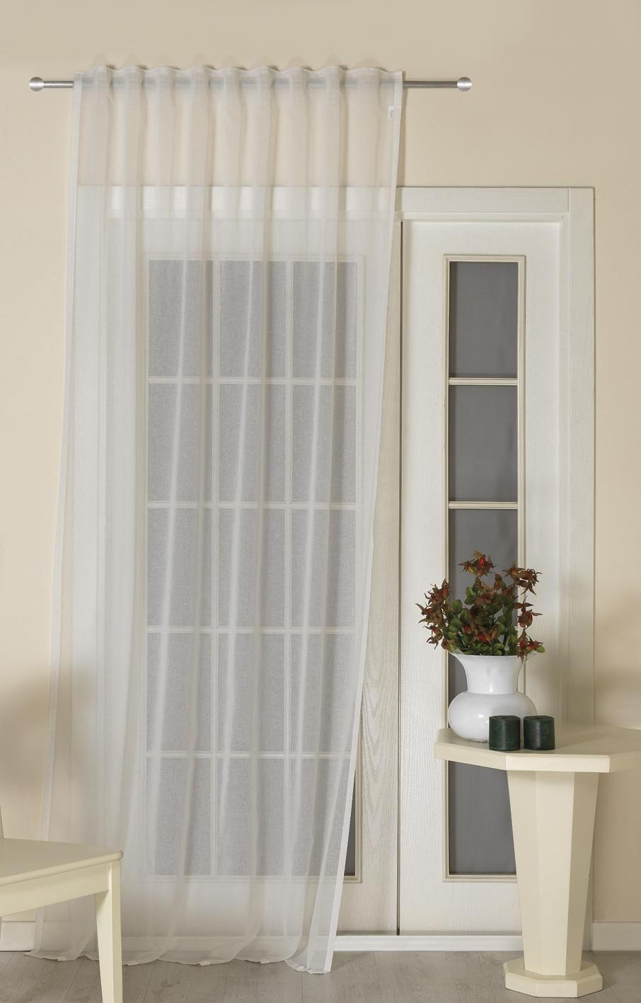 FERTIGVORHANG PERAU halbtransparent 140/245 cm   - Taupe, KONVENTIONELL, Textil (140/245cm) - Esposa