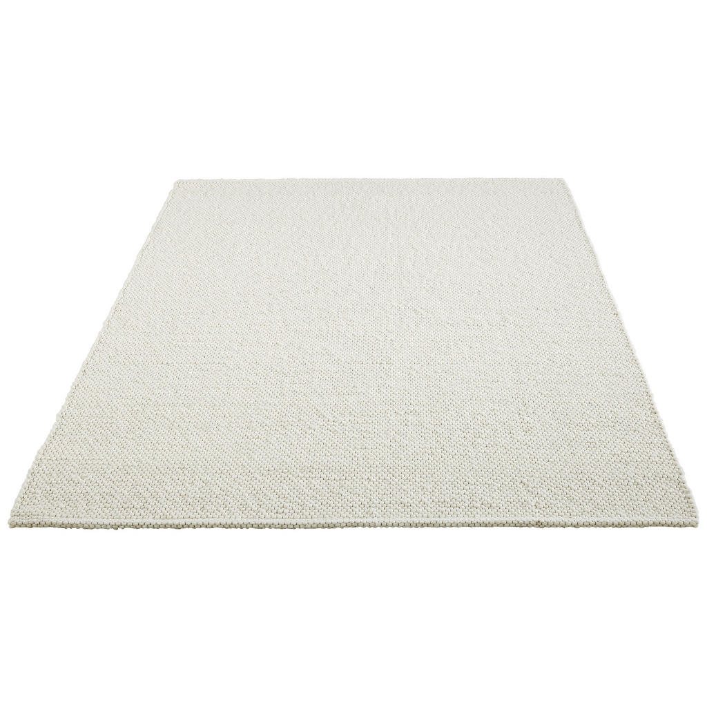 Thumbnail - Linea Natura Handwebteppich, Beige, Textil, rechteckig, 70x130 cm, Textiles Vertrauen - Oeko-Tex®, für Fußbodenheizung g...