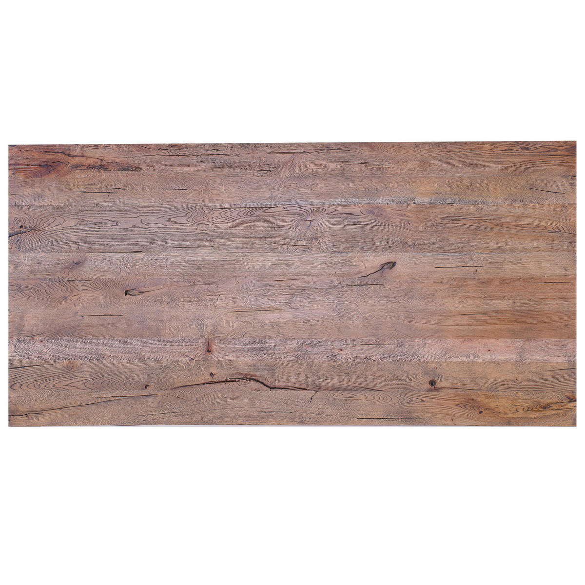 ESSTISCH in Holz 240/100/77 cm  - Graublau/Eichefarben, MODERN, Holz/Metall (240/100/77cm) - Livetastic