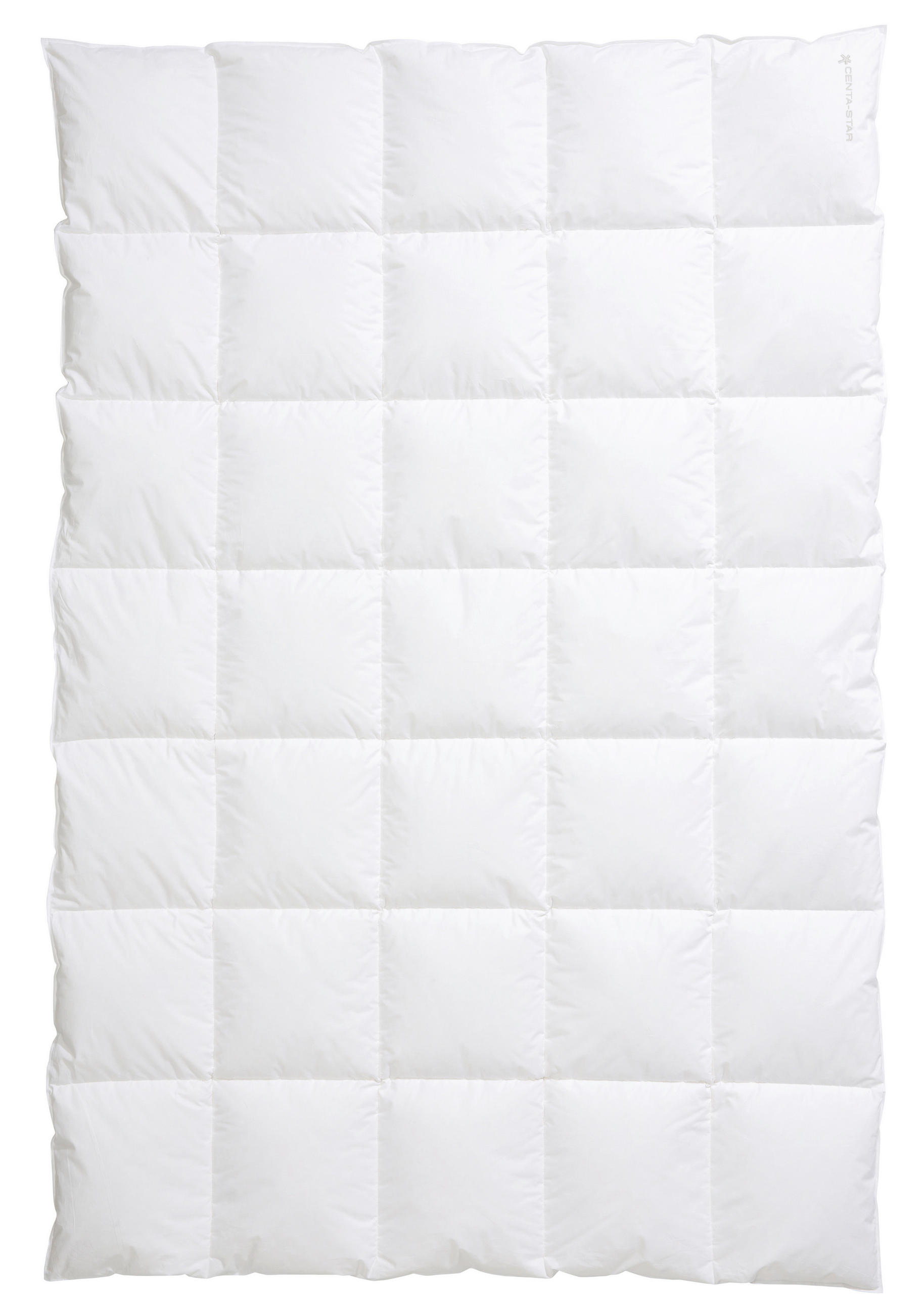 GANZJAHRESDECKE  Ambiente 200/200 cm 100 % Daunen  - Weiß, Basics, Textil (200/200cm) - Centa-Star