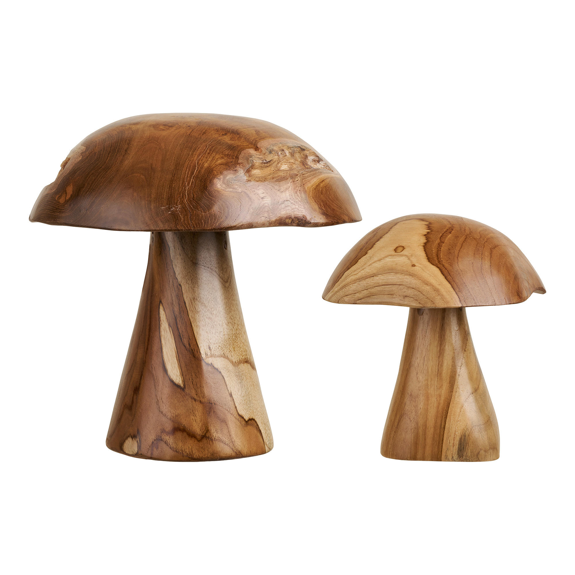 DEKOPILZ - Teakfarben, Basics, Holz