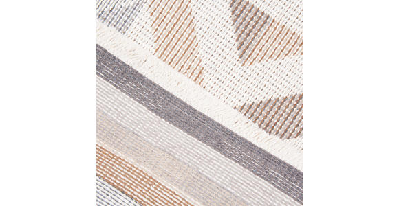 FLACHWEBETEPPICH 160/230 cm Olivia  - Beige/Grau, LIFESTYLE, Textil (160/230cm) - Novel