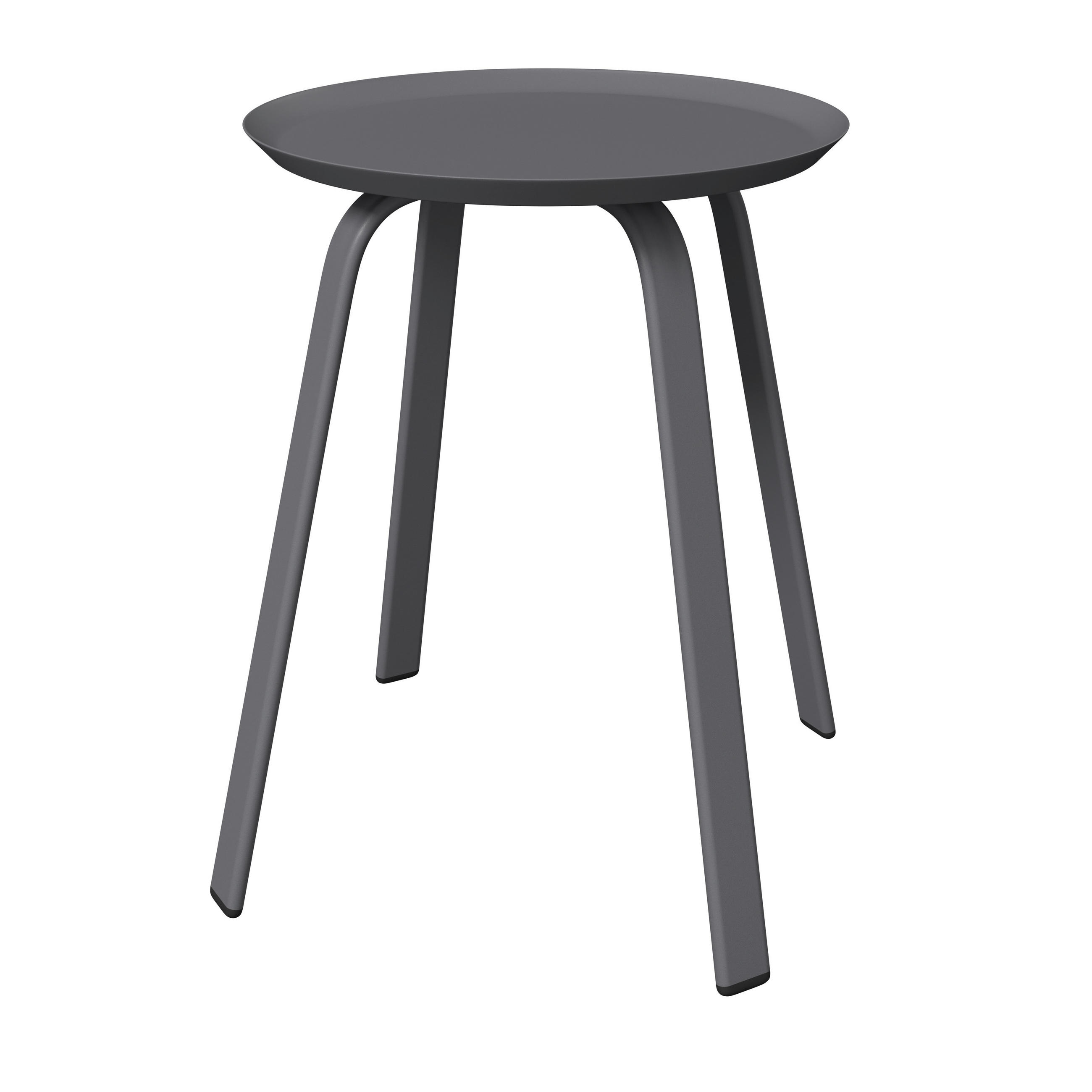 BEISTELLTISCH Metall 40/40/46 cm - Anthrazit, Design, Metall (40/40/46cm) - Ambia Garden