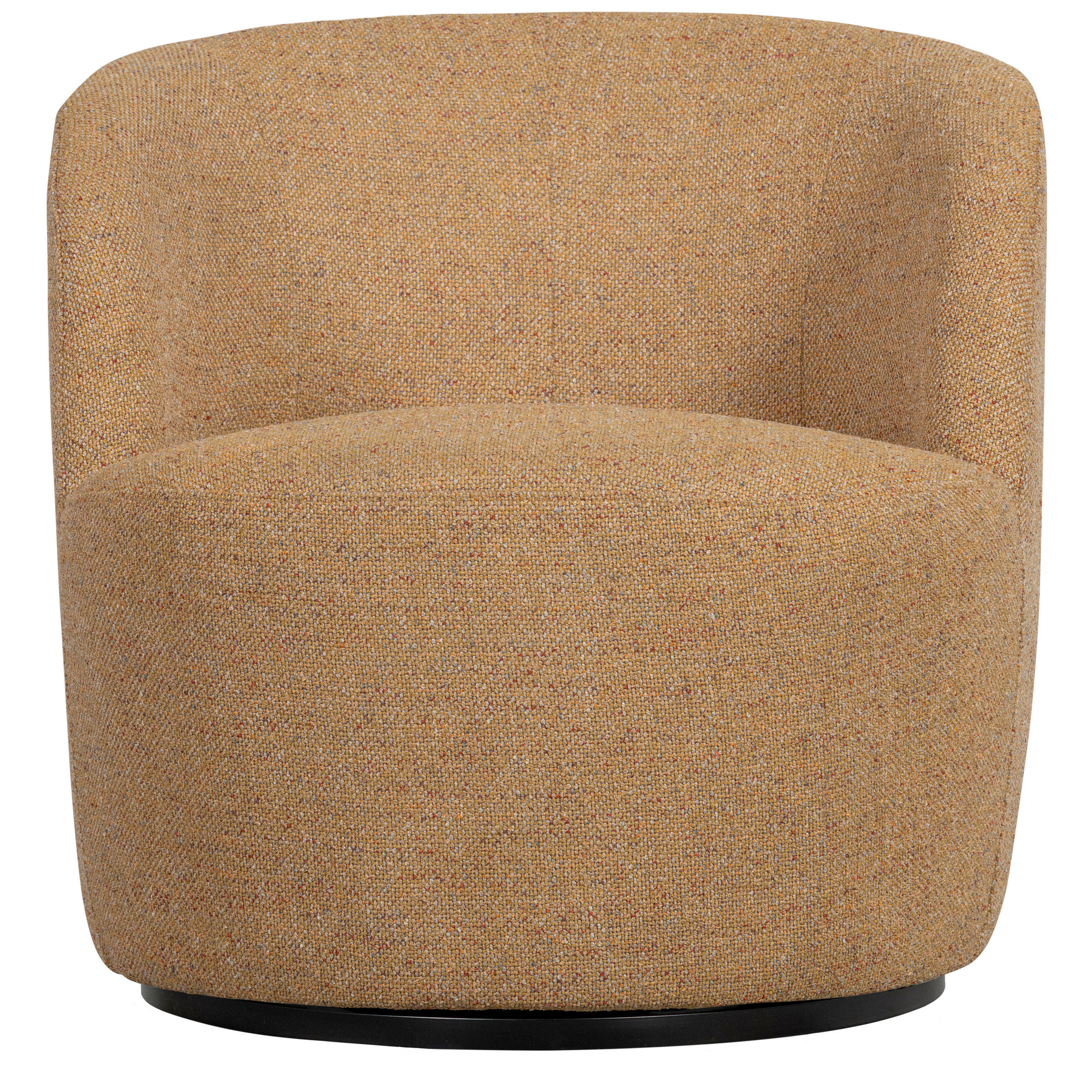 SESSEL in Webstoff Currygelb  - Currygelb/Schwarz, Design, Kunststoff/Textil (70/68/77cm) - Livetastic