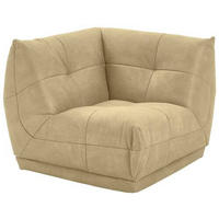 SOFAELEMENT in Lederlook Beige  - Beige, Trend, Textil (105/80/105cm) - Livetastic