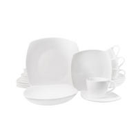 KOMBISERVICE Weiß 30-teilig 6 Personen  - Weiß, Basics, Keramik - Echtwerk