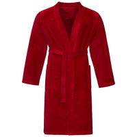 BADEMANTEL L Unisex  - Rot, Basics, Textil (Lnull) - Vossen