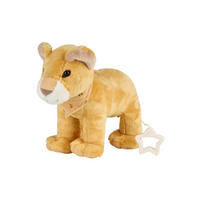 SPIELUHR Löwe Leo  - Hellgelb, Basics, Textil (22/25/9cm) - Sterntaler