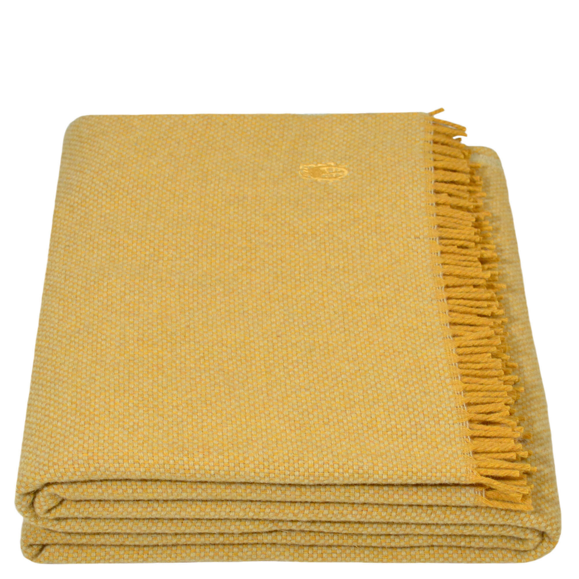 WOHNDECKE Must Relax 130/190 cm  - Currygelb, Basics, Textil (130/190cm) - Zoeppritz