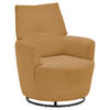 SESSEL Cord Honig    - Schwarz/Honig, Design, Textil/Metall (80/96/88cm) - SetOne by Musterring