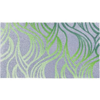 BADEMATTE Grün 70/120 cm  - Grün, Design, Kunststoff/Textil (70/120cm) - Grund