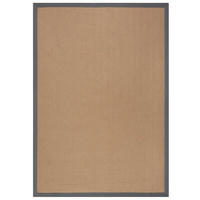 JUTETEPPICH 120/170 cm KIRA JUTE Grau, Naturfarben  - Naturfarben/Grau, KONVENTIONELL, Kunststoff/Textil (120/170cm)