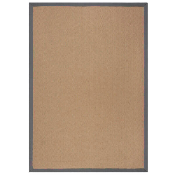 Flair Rugs Juteteppich Kira Jute Grau, Natur 120x170 cm