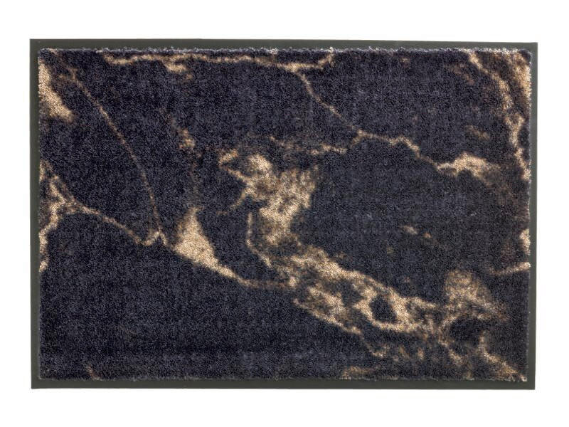DÖRRMATTA - antracit/taupe, Design, textil (67/100cm) - Schöner Wohnen Teppi