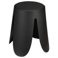 BADHOCKER Kunststoff  - Schwarz, Basics, Kunststoff (44,5/46/44,5cm) - Wenko