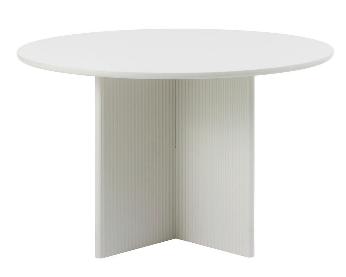 MATBORD   - greige, Basics, trämaterial (120/120/80cm) - Niels Andersson