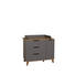 WICKELKOMMODE CORINN - Eichefarben/Grau, Trend, Holzwerkstoff (109,9/94,0/52,4cm) - My Baby Lou WICKELKOMMODE CORINN - Eichefarben/Grau, Trend, Holzwerkstoff (109,9/94,0/52,4cm) - My Baby Lou