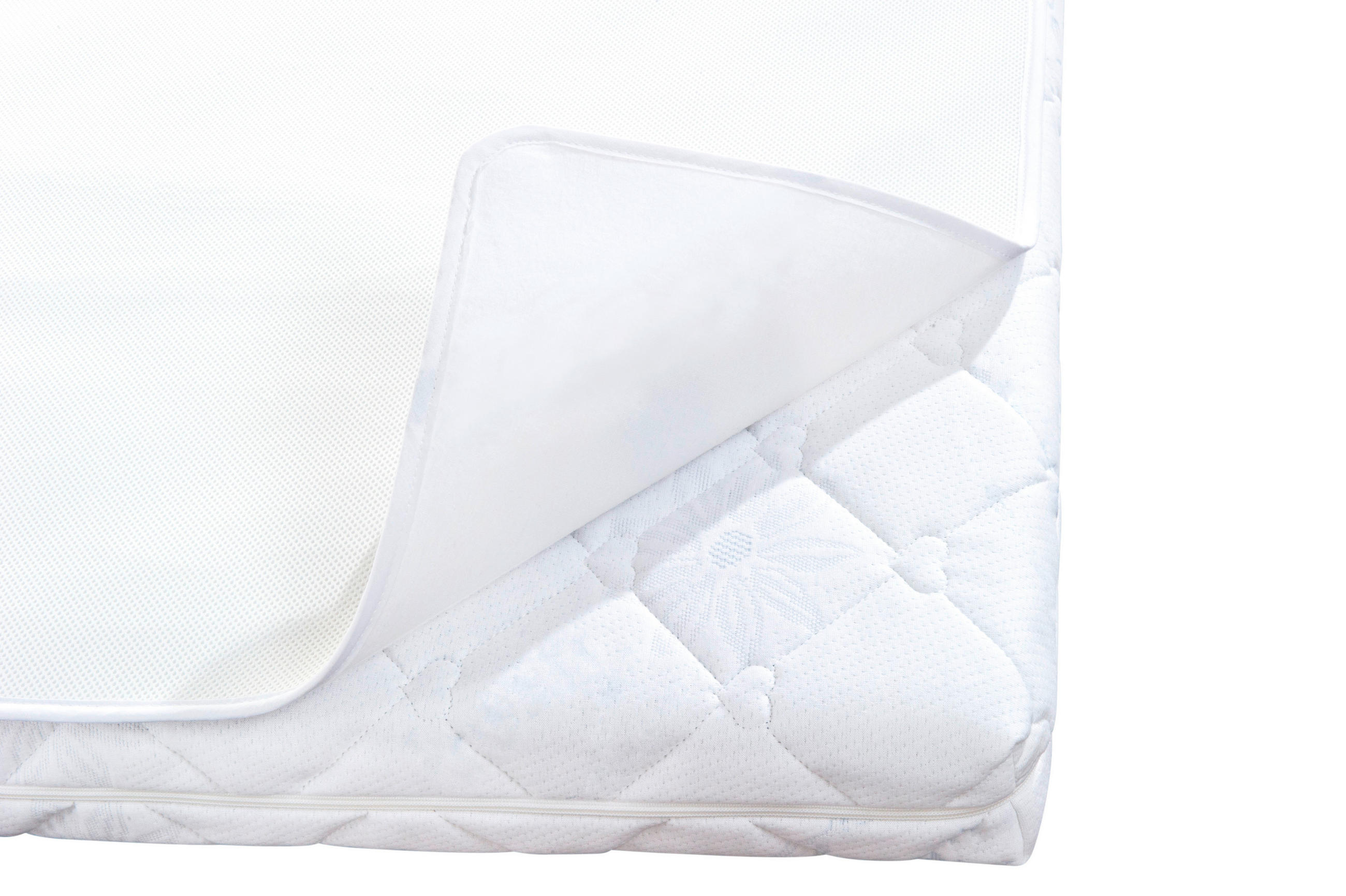 BABA MATRACVÉDŐ  - fehér, Basics, textil (70/140cm) - Träumeland